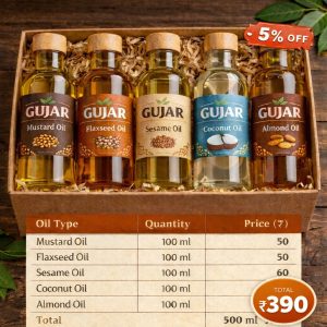 5 Bottle Oil Kit