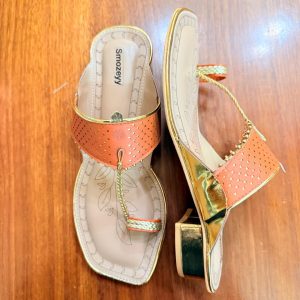 Golden Ember Ethnic Sandals